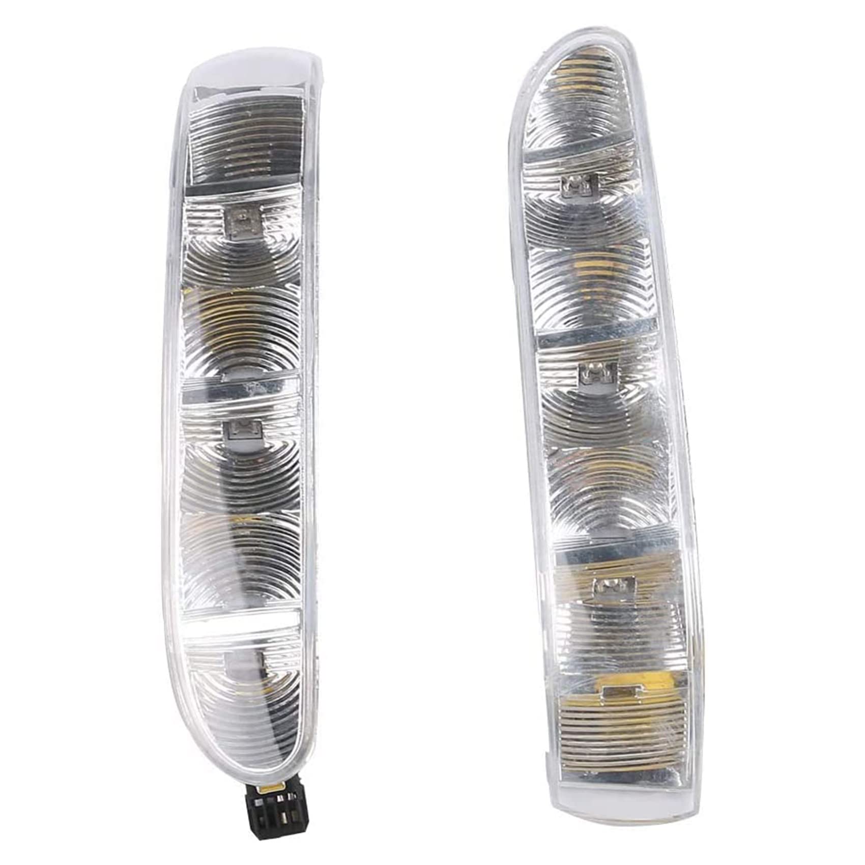 DKSooozs LED Rückspiegel Blinker Lampe für W220 W215 S Klasse CL500 2003-2006 2208200521 2208200621 von DKSooozs