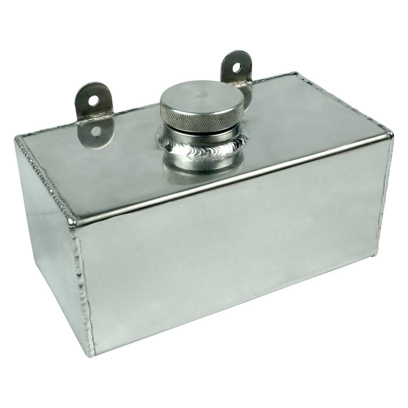 2 Liter Wasser Tank Aluminium Universal Ladeluftühler Spray Alu Wisch Behälter von DL-racing.com