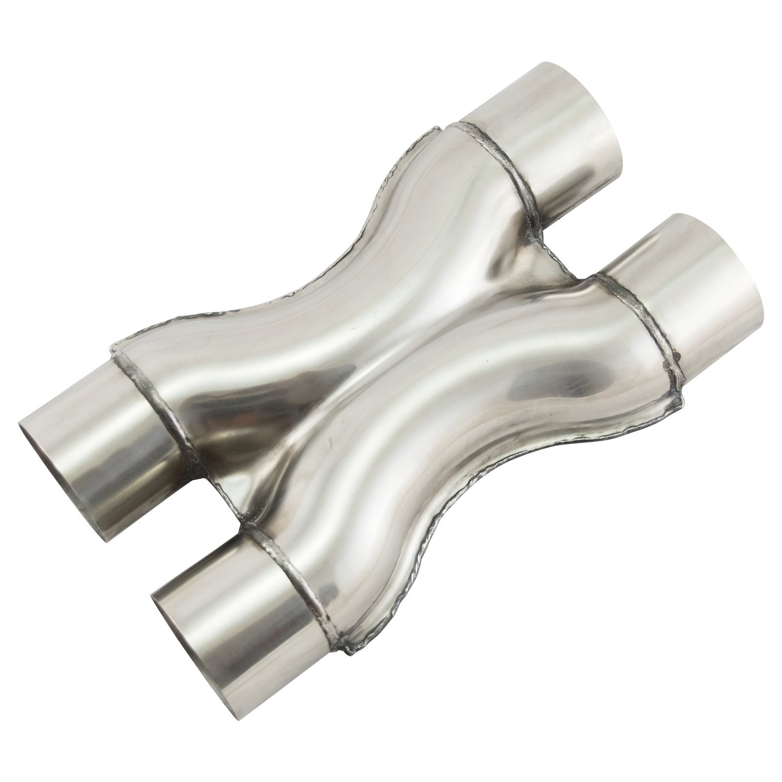 70 mm X-Rohr Auspuffrohr X-Pipe X Rohr X Pipe Abgasanlage Abgas rohr 2,75" V2A von DL-racing.com