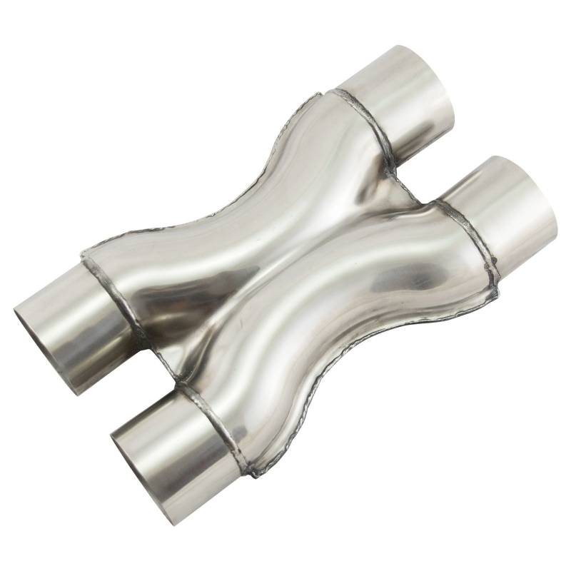 70 mm X-Rohr Auspuffrohr X-Pipe X Rohr X Pipe Abgasanlage Abgas rohr 2,75" V2A von DL-racing.com