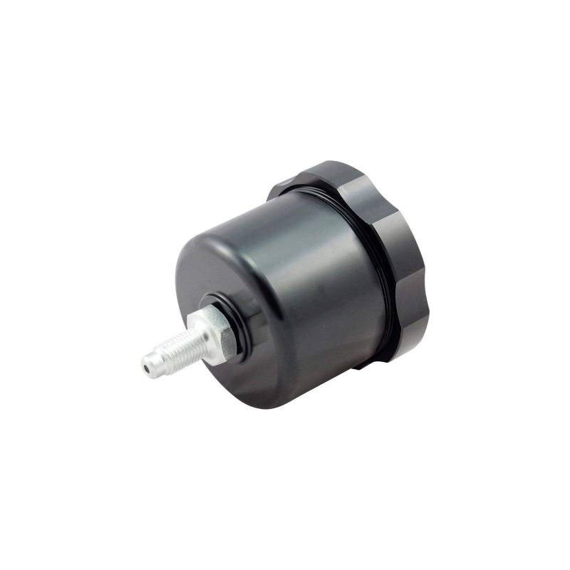 Alu Bremsflüssigkeitsbehälter Hydraulische Handbremse Aluminium Fly Off | Schwarz von DL-racing.com