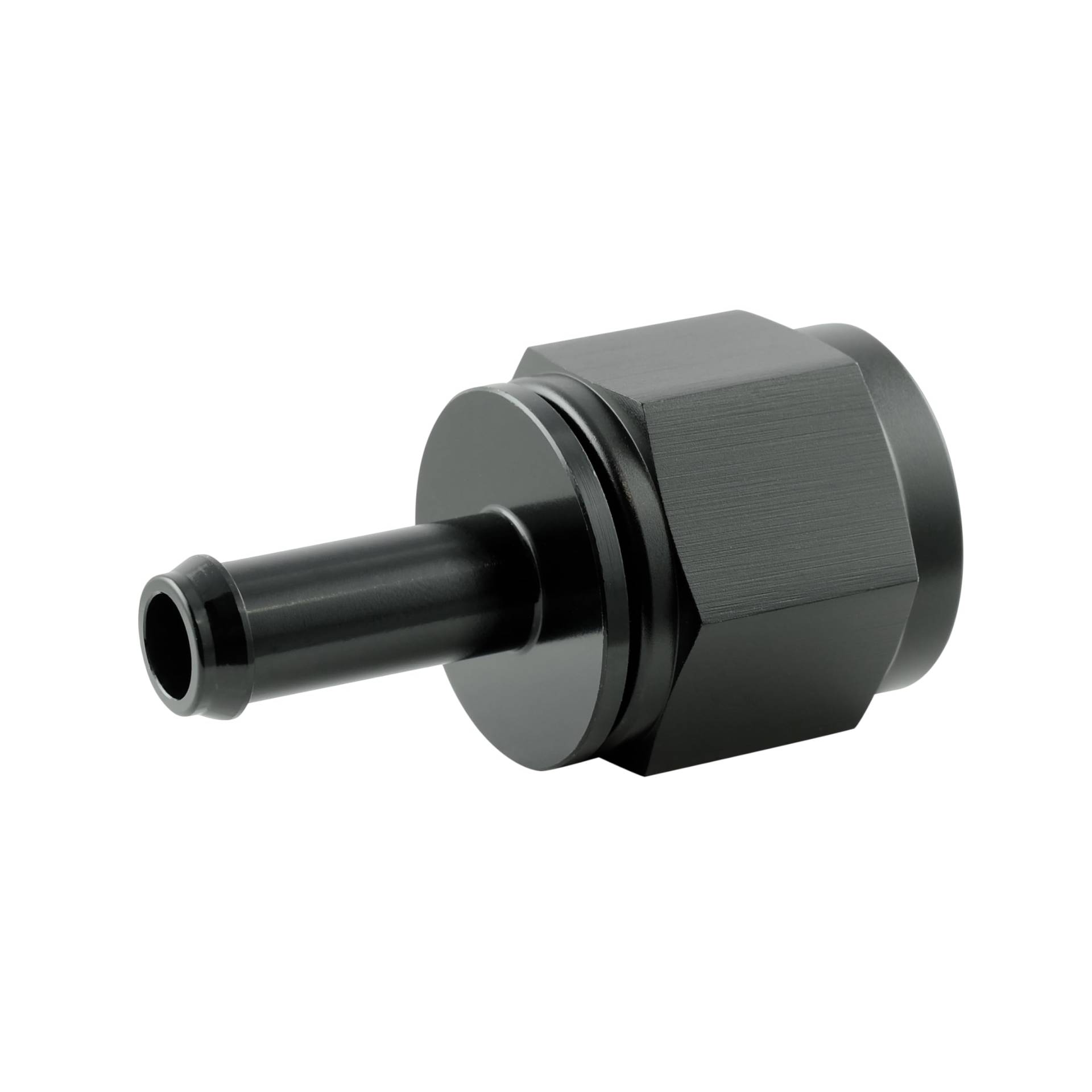 Alu Fitting AN10 Dash 10 auf 10mm Schlauchanschluss Schlauchtülle 7/8-14UNF | Schwarz Alu Fitting AN10 Dash 10 auf 10mm Schlauchanschluss Schlauchtülle 7/8-14UNF | Schwarz von DL-racing.com