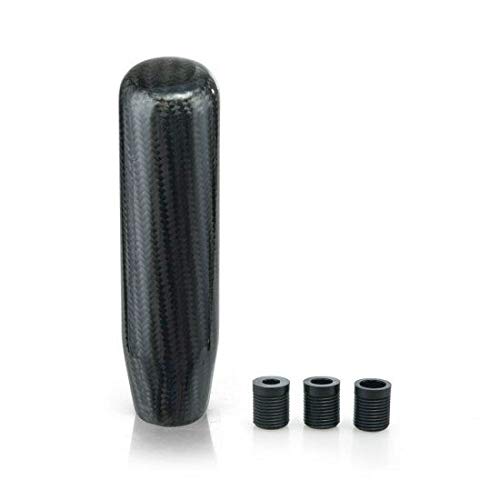 Echt Carbon Schaltknauf Universal Schalthebel Schaltknüppel Short Shifter | 130mm lang von DL-racing.com