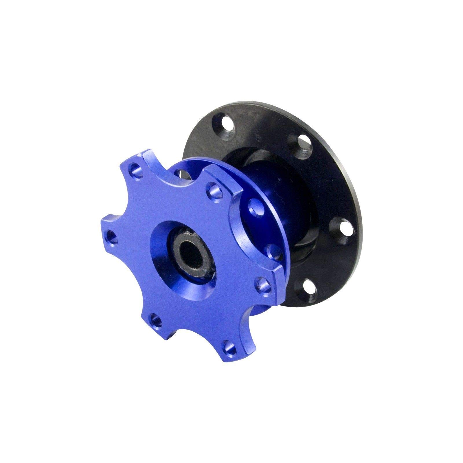 Lenkrad Schnellverschluss Quick Release Nabe Alu Sportlenkrad Snap Off Adapter Blau Lenkrad Schnellverschluss Quick Release Nabe Alu Sportlenkrad Snap Off Adapter Blau von DL-Racing