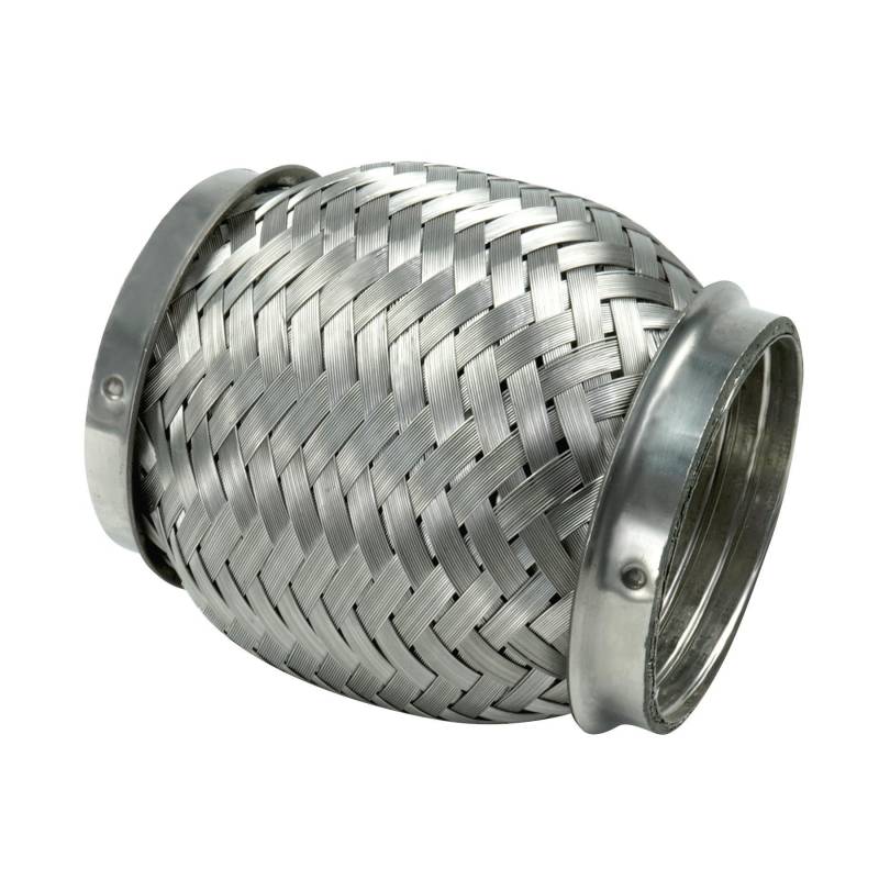 Ø 63mm / 2,5" Edelstahl Flexrohr mit Interlock Abgasanlage Auspuff 100mm von DL-racing.com