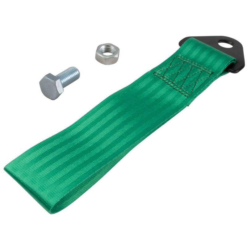 Tow Strap Abschleppschlaufe | Grün von DL-racing.com