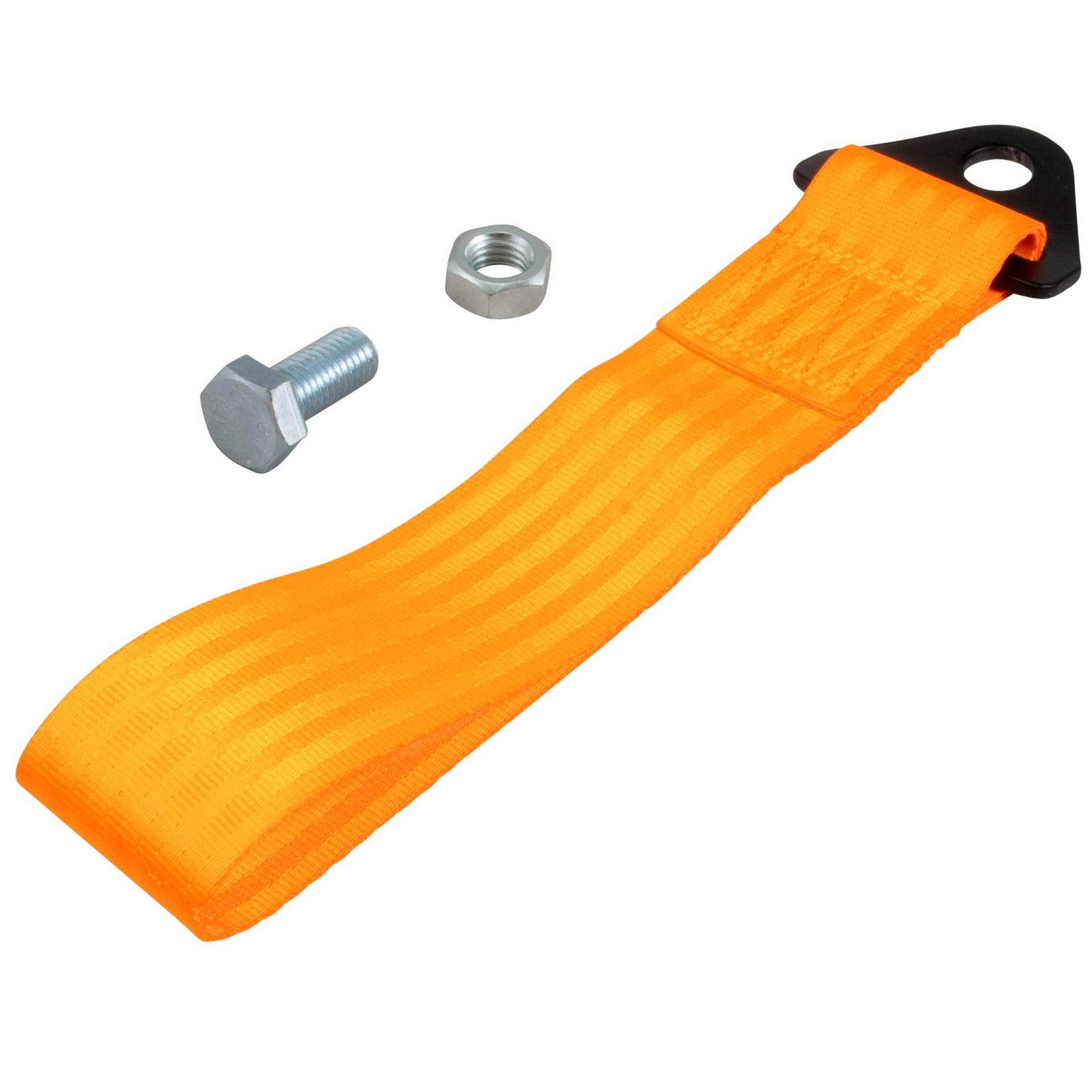 Tow Strap Abschleppschlaufe | Orange von DL-Racing