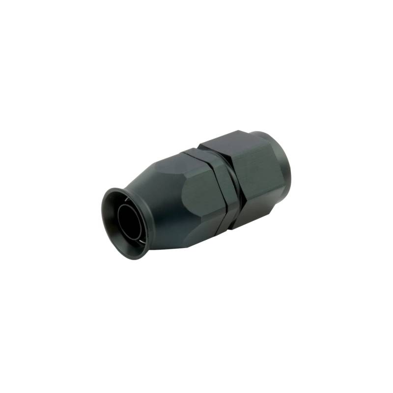 PTFE Alu Fitting AN6 gerade 9/16-18UNF | Schwarz von DL-racing.com