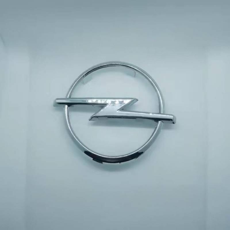 Auto Emblem für Opel Zafira B 2005-2010,ABS Badge Car Kühlergrill Abzeichen Kofferraum Heckklappe Logo 3D Auto Dekoration Styling Zubehör,M von DLGJZS