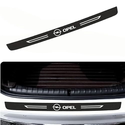 DLLHL Auto Ladekantenschutz für Opel Zafira Tourer C,Kohlefaser mit Emblem Logo Stoßstangenschutz Heckstoßstangenschutz für Autos Selbstklebender Kratzfest Autozubehör DLLHL Auto Ladekantenschutz für Opel Zafira Tourer C,Kohlefaser mit Emblem Logo Stoßstangenschutz Heckstoßstangenschutz für Autos Selbstklebender Kratzfest Autozubehör von DLLHL