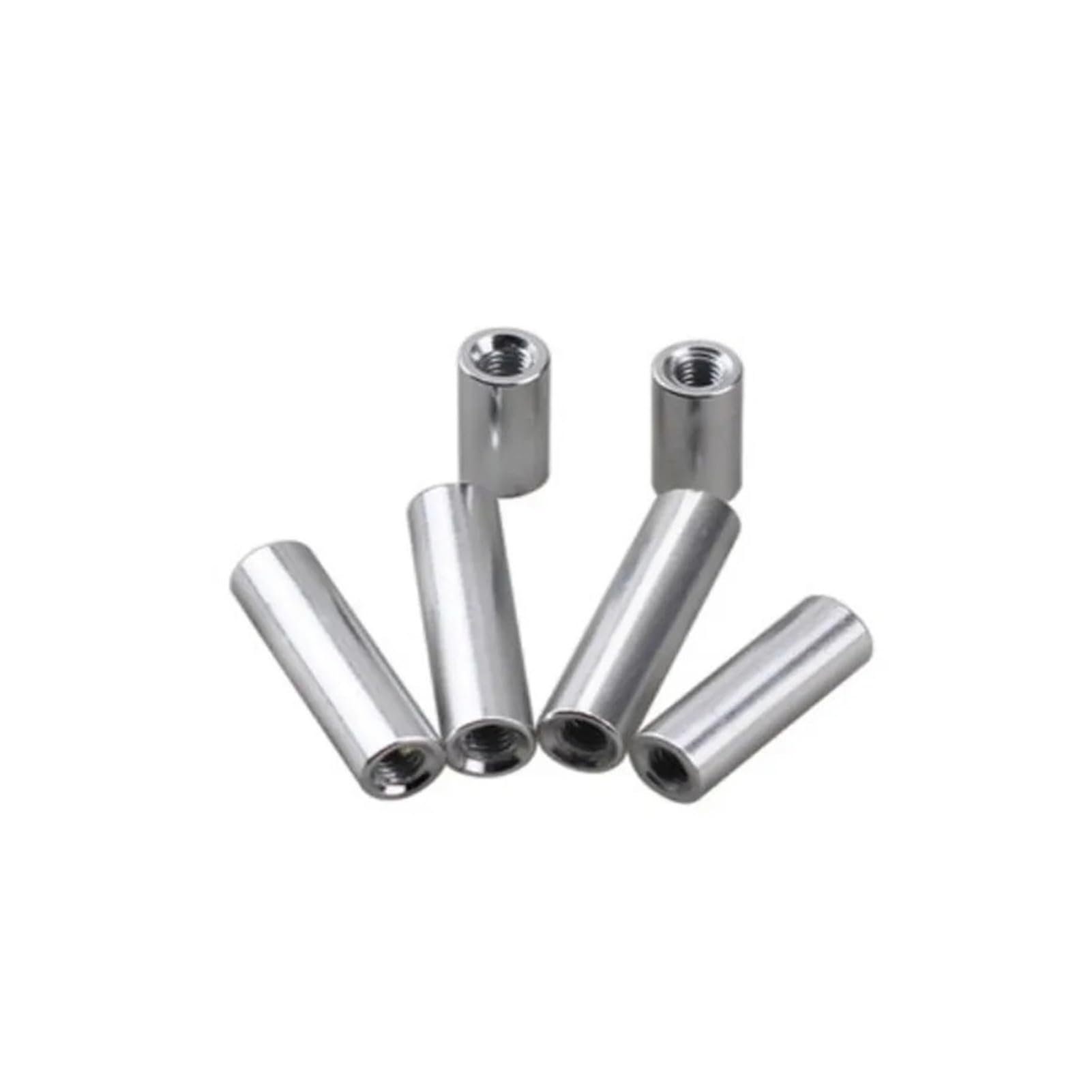 2 Stück - 10 Stück / M2 M2,5 M3 M4 M5 M6 M8 M10 * L runder Aluminium-Abstandsbolzen, lange Überwurfmutter verlängern, L = 6 bis 100 mm(16 mm,M2 10PCS) von DLNTXFDG