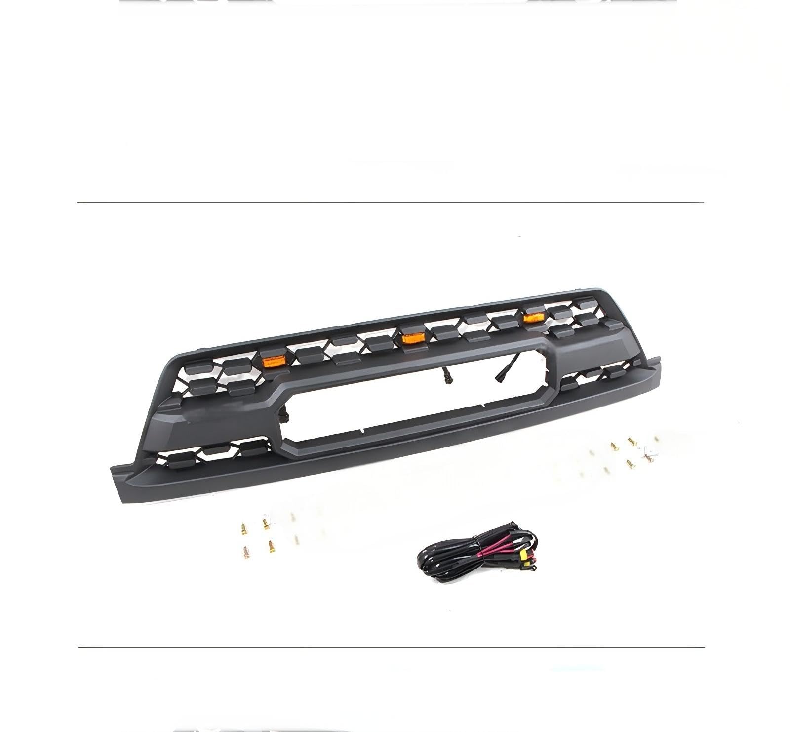 Auto Front Grill für HILUX SURF 4RUNNER GRILLE 2002-2005, Edel Hochwertig Klassisch Sportlich Kühlergrill Zubehör,with light Auto Front Grill für HILUX SURF 4RUNNER GRILLE 2002-2005, Edel Hochwertig Klassisch Sportlich Kühlergrill Zubehör,with light von DLXZWF88