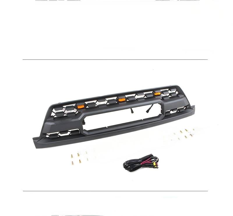 Auto Front Grill für HILUX SURF 4RUNNER GRILLE 2002-2005, Edel Hochwertig Klassisch Sportlich Kühlergrill Zubehör,with light von DLXZWF88