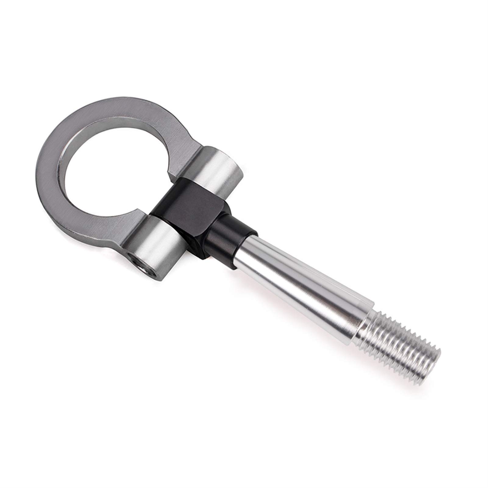 AbschleppöSe,Abschlepphaken 1 STÜCKE Auto Anhänger Tow Hook Sink-On-Frontaluminium Passend Für Mitsubishi Lancer EVO 2008-2011 RS-TH008-4(Gray) von DLZFUDTY