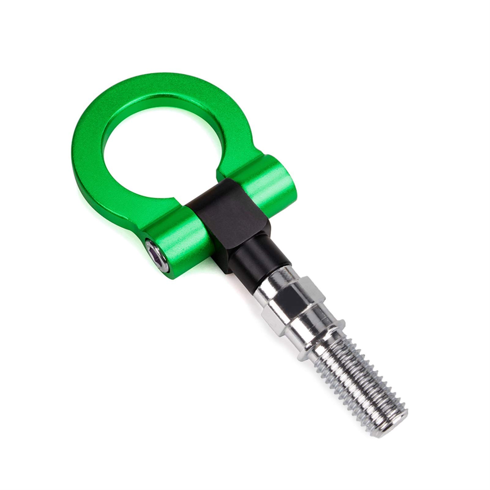 AbschleppöSe,Abschlepphaken Aluminium Schmiede Vordere Abschlepphaken Vordere Anhängerhakenleiste(Green) von DLZFUDTY