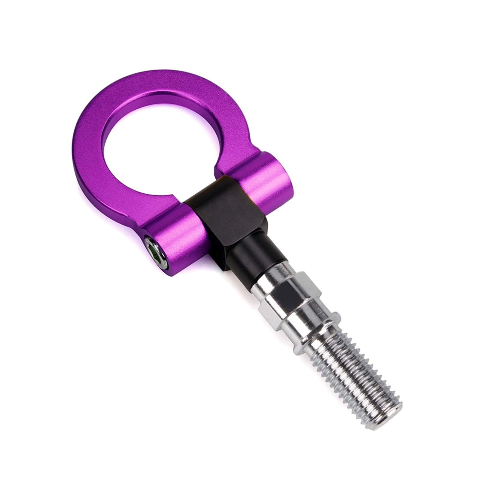 AbschleppöSe,Abschlepphaken Aluminium Schmiede Vordere Abschlepphaken Vordere Anhängerhakenleiste(Purple) von DLZFUDTY