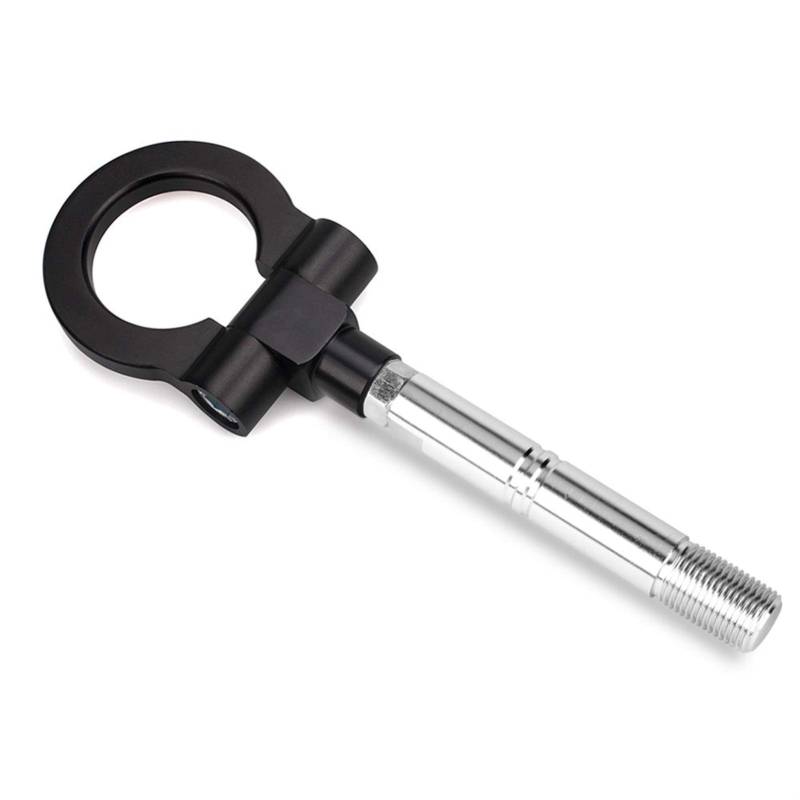 AbschleppöSe,Abschlepphaken Aluminiumauto Front Tow Haken Anhänger Ring Fit(Black) von DLZFUDTY