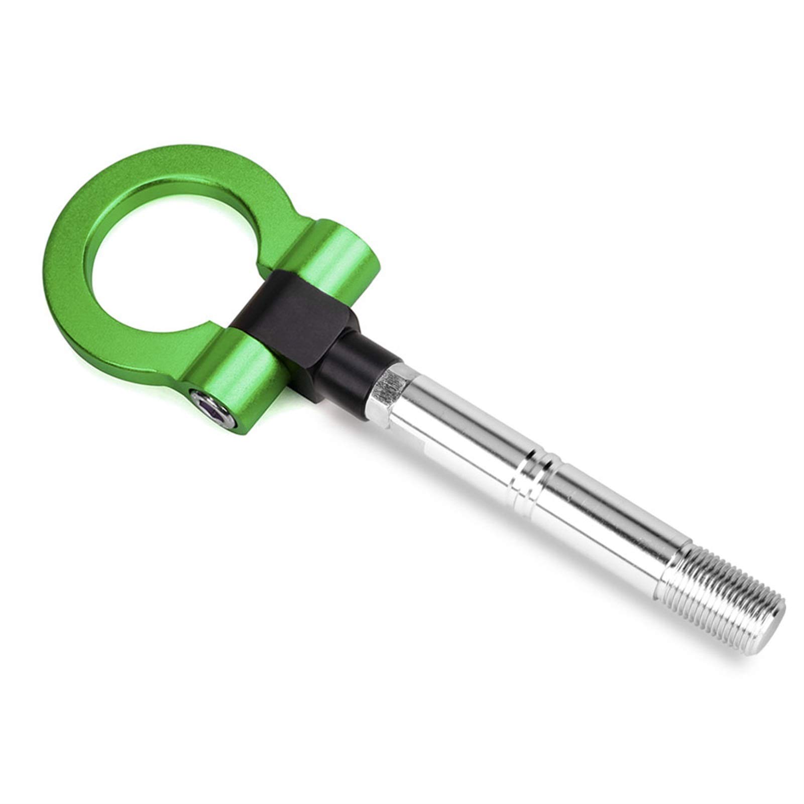 AbschleppöSe,Abschlepphaken Aluminiumauto Front Tow Haken Anhänger Ring Fit(Green) von DLZFUDTY