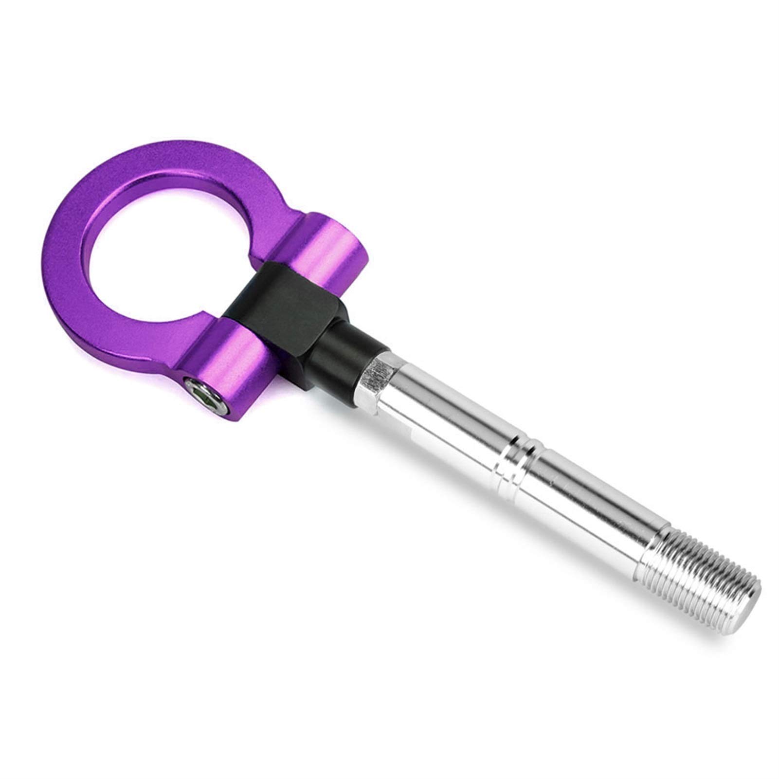 AbschleppöSe,Abschlepphaken Aluminiumauto Front Tow Haken Anhänger Ring Fit(Purple) von DLZFUDTY