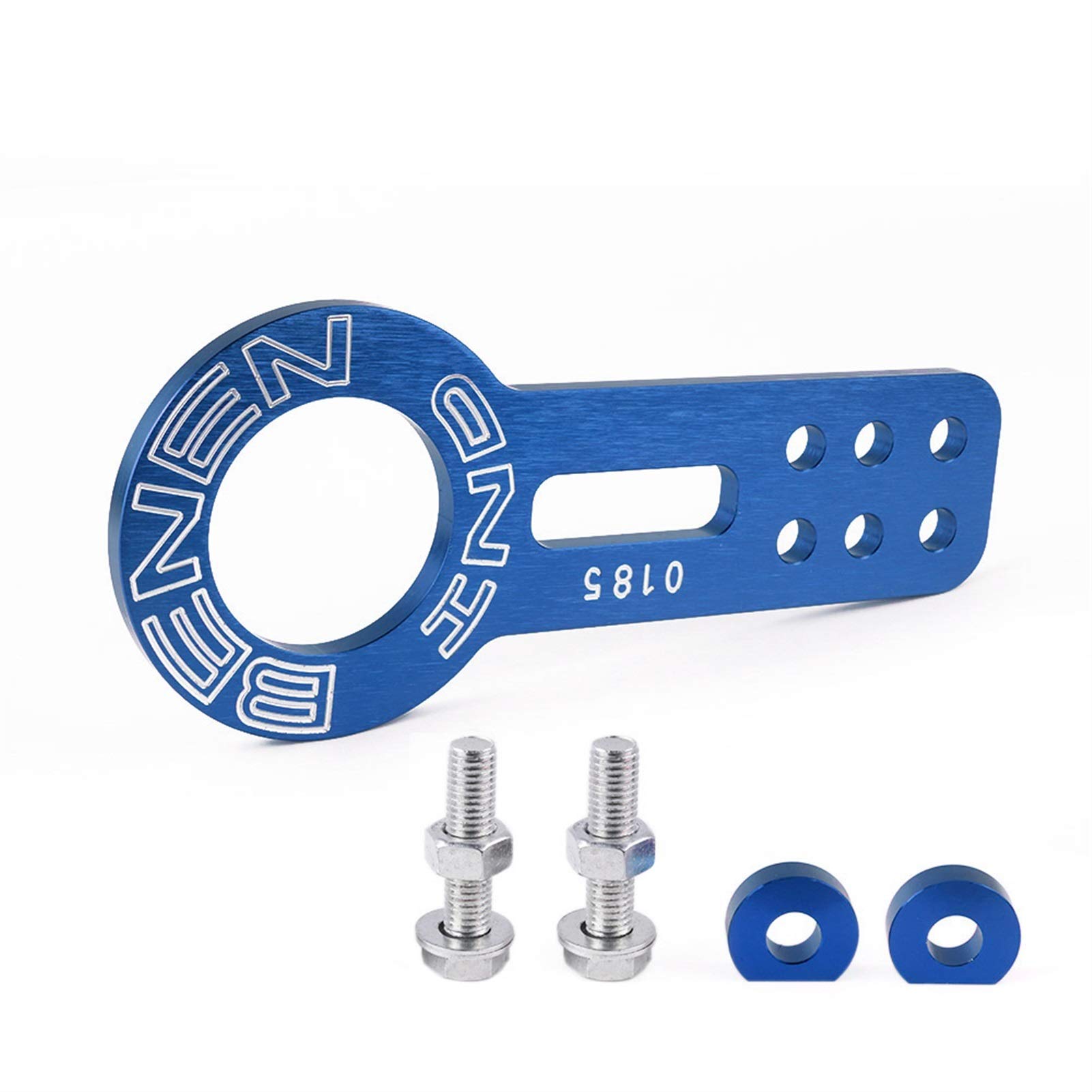 AbschleppöSe,Abschlepphaken Aluminiumauto-Front-Tow-Haken-Fit Für Auto-Auto-Anhänger-Ring-Stil Eloxiert Bunt(Blue) von DLZFUDTY