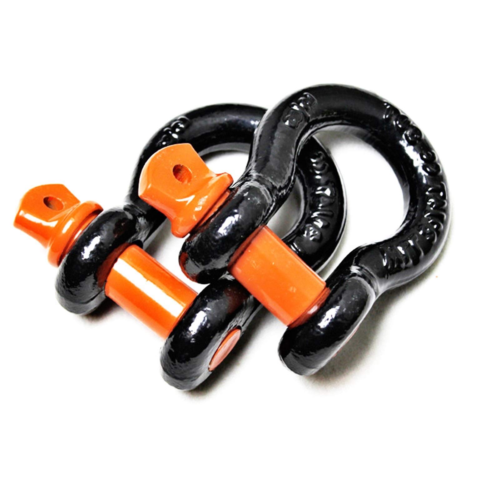 AbschleppöSe,Abschlepphaken Anhängerhaken Heavy Duty Galvanisierte Fesseln D Ring 8T 13T 18T 4.400LBS, 10.000 lbs Kapazität für Fahrzeugrückgewinnung Abschleppkraft(1 pcs Size M) von DLZFUDTY