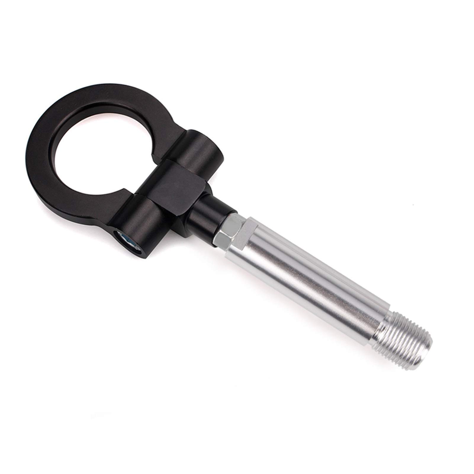 AbschleppöSe,Abschlepphaken Ankunft Rennspindel Aluminium-Zughaken-Ring-Kit(Black) von DLZFUDTY