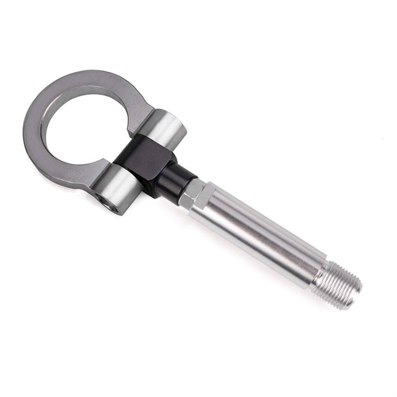 AbschleppöSe,Abschlepphaken Ankunft Rennspindel Aluminium-Zughaken-Ring-Kit(Gray) von DLZFUDTY