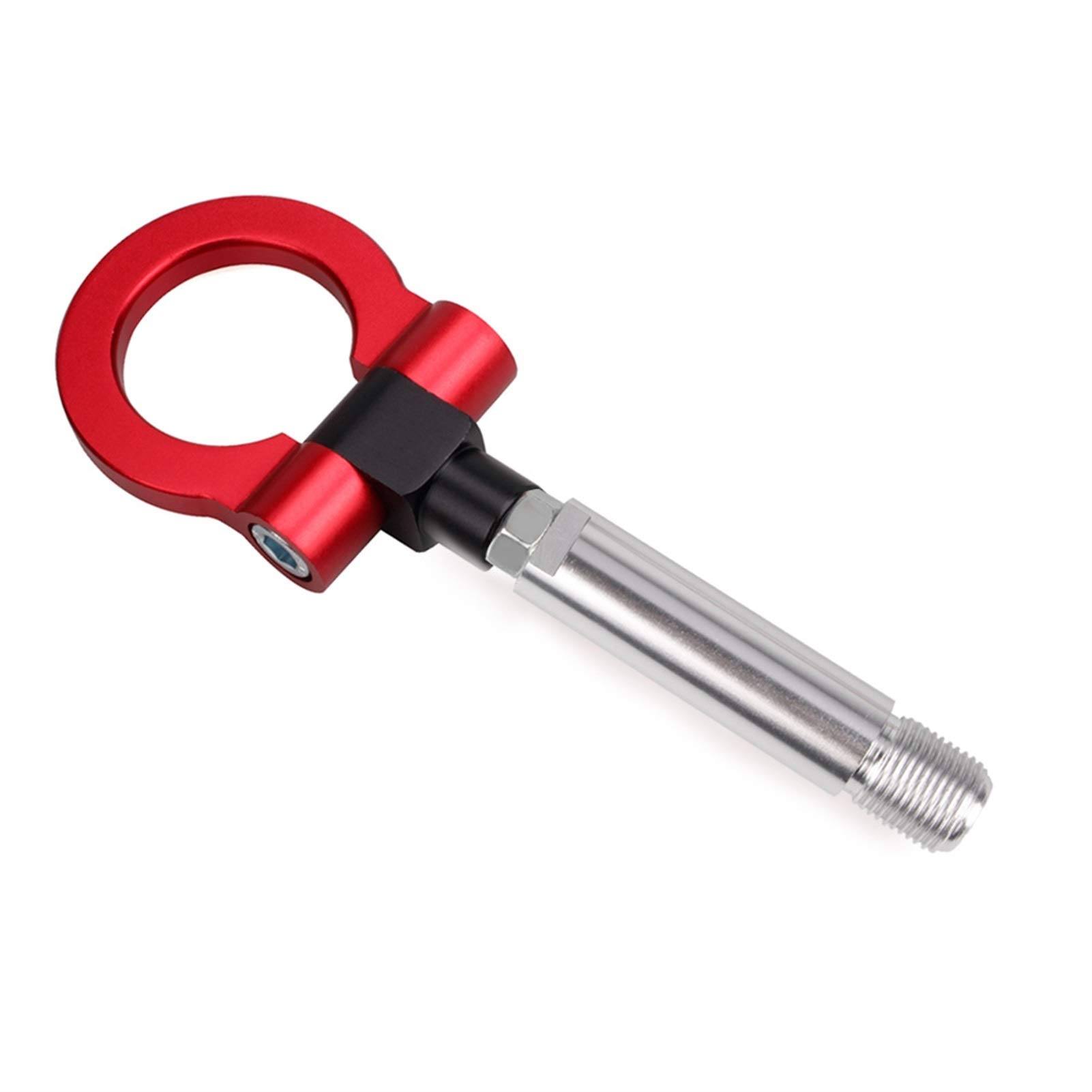 AbschleppöSe,Abschlepphaken Ankunft Rennspindel Aluminium-Zughaken-Ring-Kit(Red) von DLZFUDTY