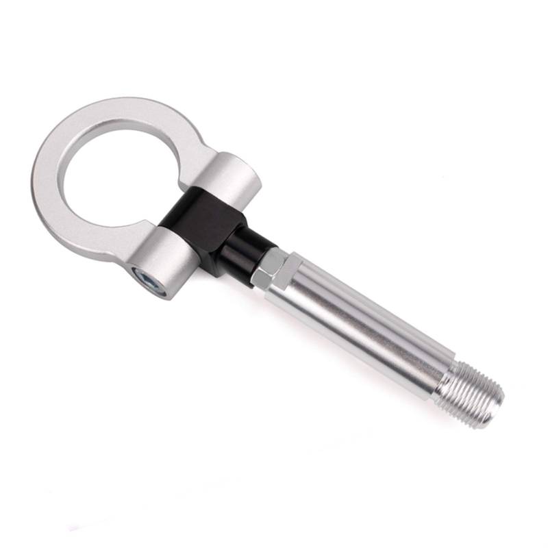 AbschleppöSe,Abschlepphaken Ankunft Rennspindel Aluminium-Zughaken-Ring-Kit(Silver) von DLZFUDTY