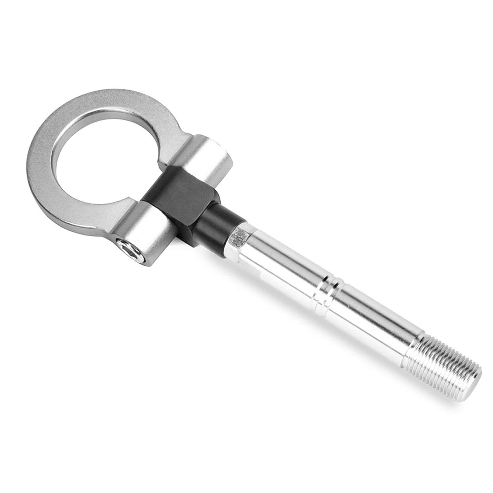 AbschleppöSe,Abschlepphaken Auto Abschlepphaken Dekoration Anhänger Haken Eye Towing Front(Silver) von DLZFUDTY