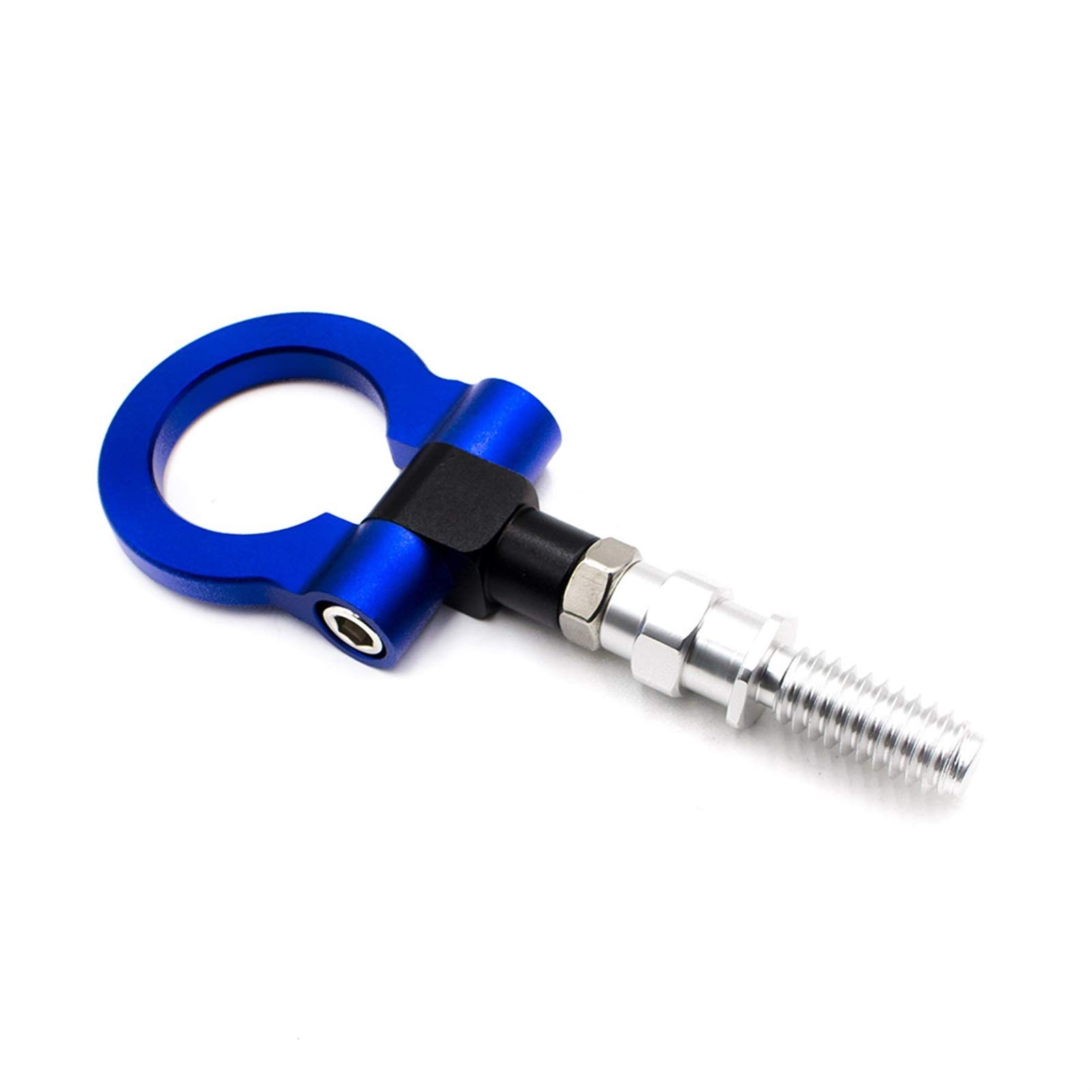 AbschleppöSe,Abschlepphaken Auto Styling Anhänger Haken Aufkleber Dekoration Auto Auto Hintern Vorderanhänger Simulation Racing Rig Fahrzeug Abschlepphaken(Blue) von DLZFUDTY