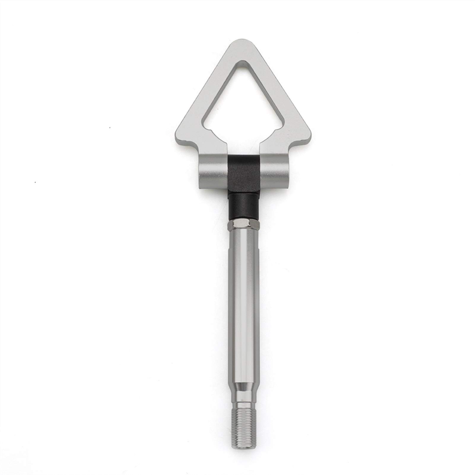 AbschleppöSe,Abschlepphaken Dreieck Auto Sport Modell Auto Auto Anhänger Tow Haken Ring Eye Towing Vorderseite Hintern Aluminium Passend Für Subaru BRZ 86 YC101547(Sliver) von DLZFUDTY