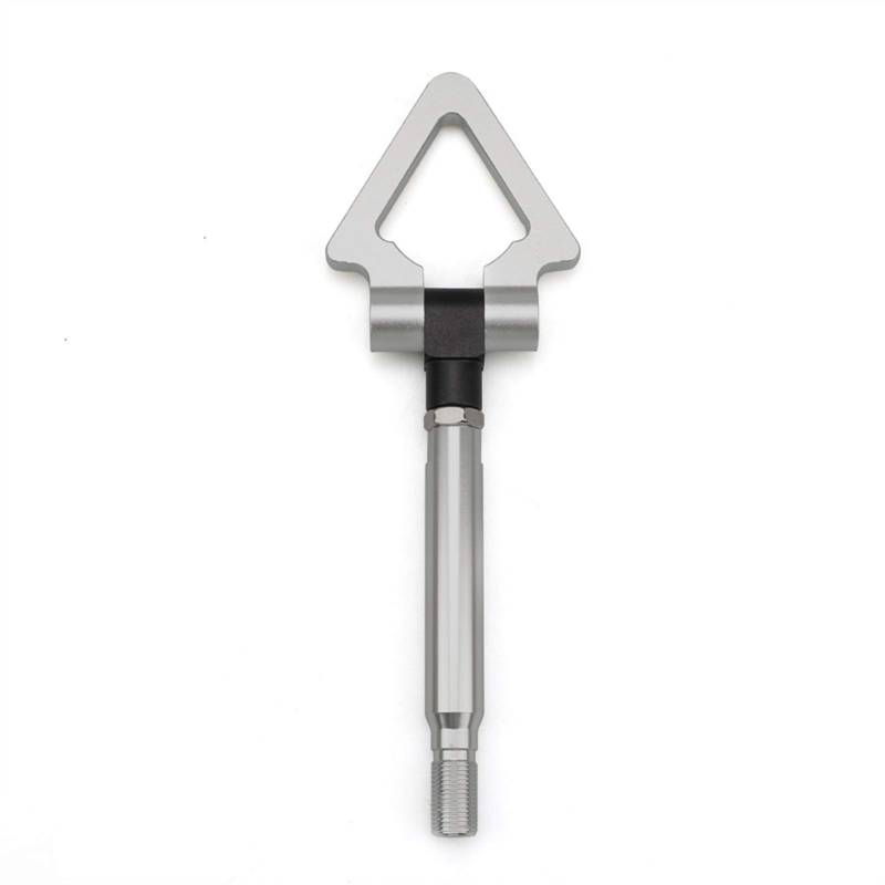 AbschleppöSe,Abschlepphaken Dreieck Auto Sport Modell Auto Auto Anhänger Tow Haken Ring Eye Towing Vorderseite Hintern Aluminium Passend Für Subaru BRZ 86 YC101547(Sliver) von DLZFUDTY