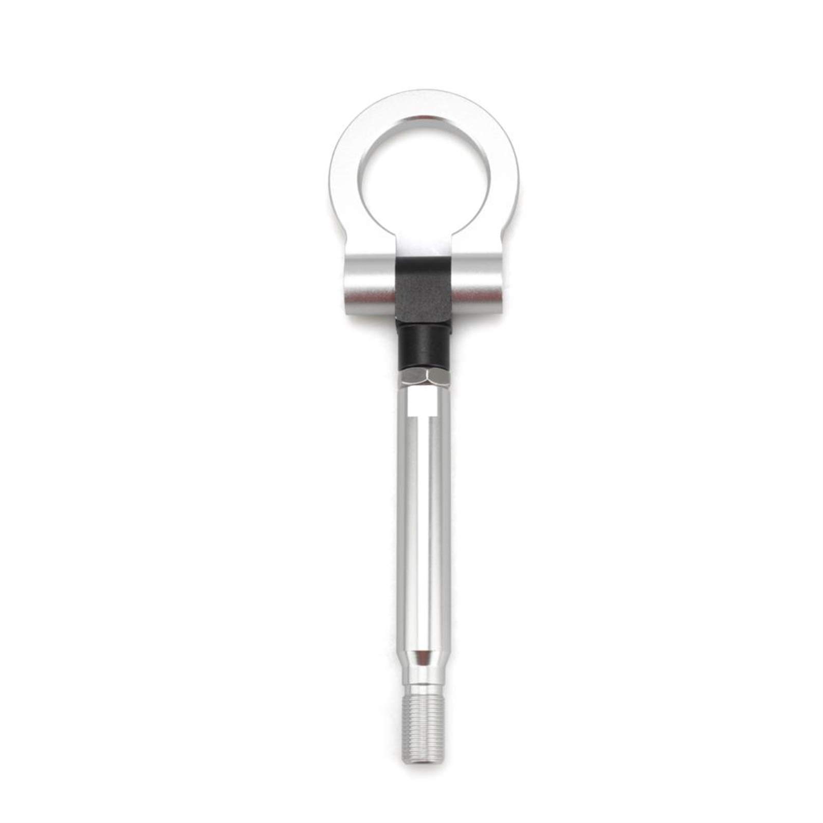 AbschleppöSe,Abschlepphaken Kreislauf-Auto-Sport-Modellauto-Auto-Anhänger-Tow-Haken-Ring-Eye-Abschleppen vorderer hinterer Aluminium für Subaru BRZ 86(Sliver) von DLZFUDTY