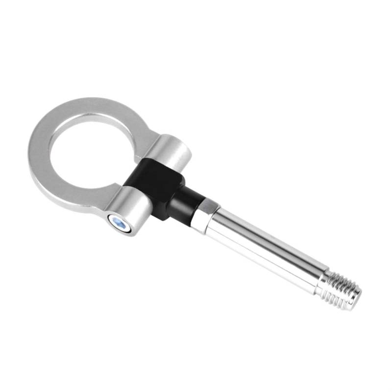 AbschleppöSe,Abschlepphaken Rastp-Racing-Stil Aluminium-Anhängerhaken-Front-Fit Passend Für Volkswagen/Fit 2003 RS-TH008-7(Silver) von DLZFUDTY