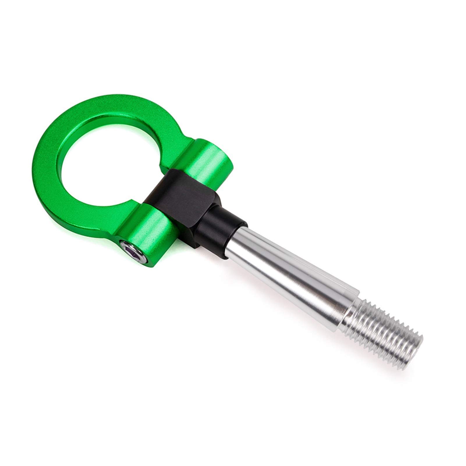 AbschleppöSe,Abschlepphaken Rennschraube Aluminium CNC Front Tow Hook Anhänger Passend Für Mitsubishi Lancer 2008-2011 RS-TH008-4(Green) von DLZFUDTY