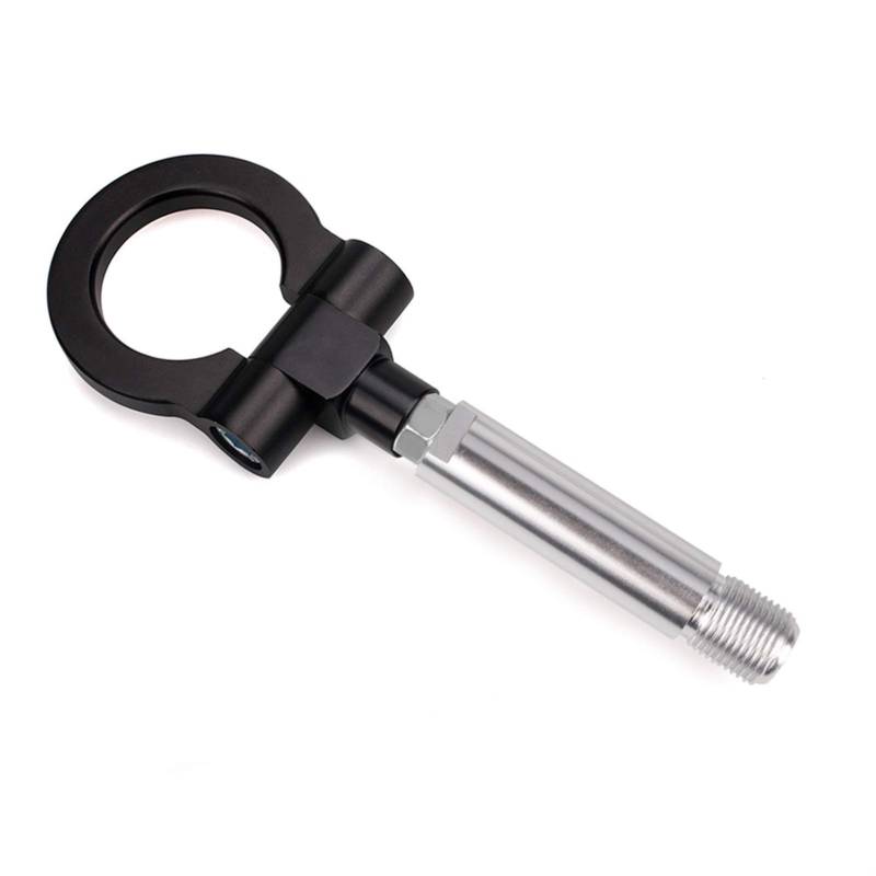 AbschleppöSe,Abschlepphaken Universal Aluminium-Auto-Anhängerhaken-Schrauben-Rennkleberhaken-Automobil(Black) von DLZFUDTY