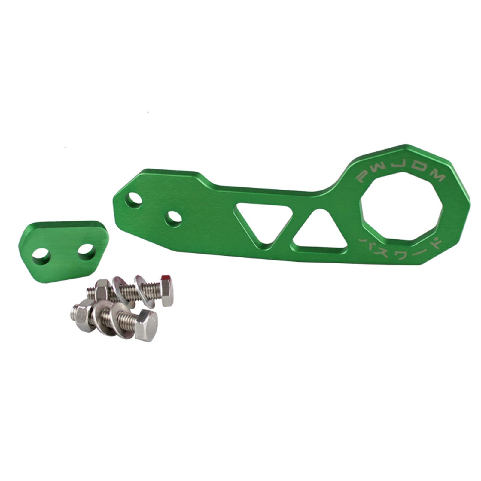 AbschleppöSe,Abschlepphaken Universal-Aluminiumauto-Hinterkopfhaken-Set Passend Für Den Meisten Auto-Auto-Anhängerring(Green) von DLZFUDTY