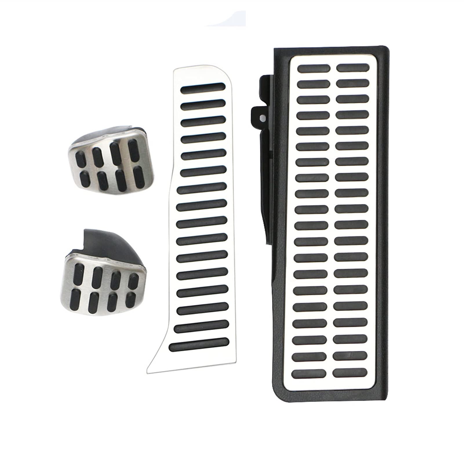 Auto Pedale,Pedalkappen Auto Gasbremse Ruhet Pedal Autopedale Passend für VW Golf 5 6 Mk5 Mk6. Jetta Mk5. Scirocco Cc TOUREG Passend für Skoda Octavia A5(MT with Rest) von DLZFUDTY