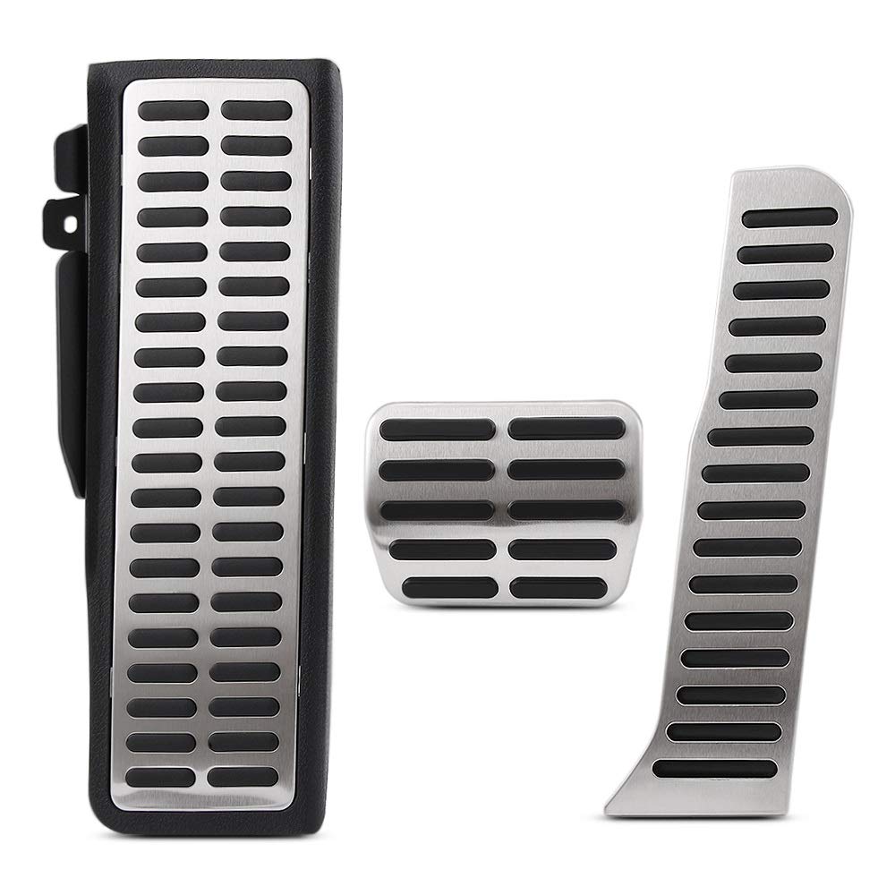 Auto Pedale,Pedalkappen Auto-Pedal Passend for mk5 5 6 CC Kaninchen EOS A5 Superb Yeti Seat(at 3pcs) von DLZFUDTY