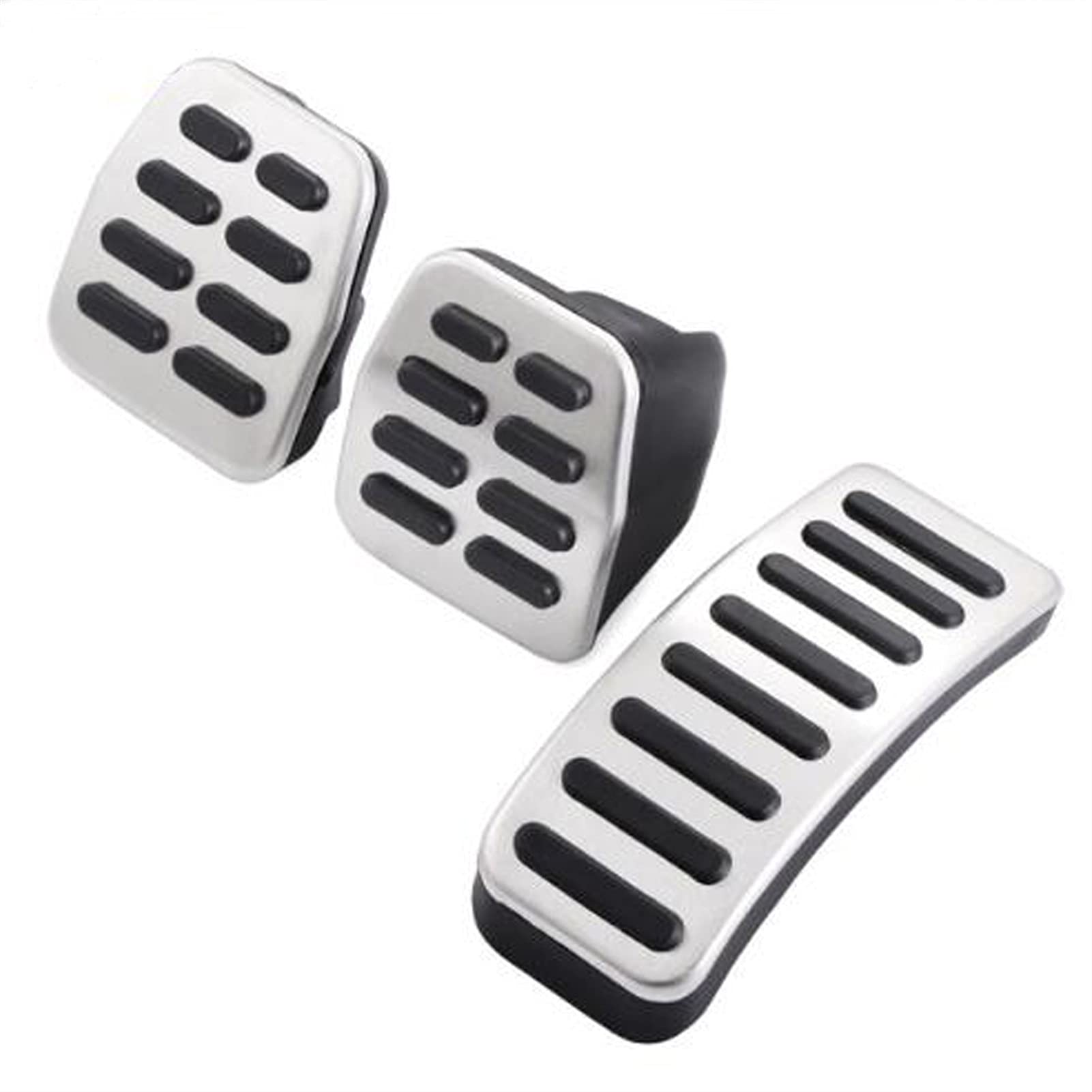 Auto Pedale,Pedalkappen Auto Styling Zubehör Auto Pedal Fußstütze Passend für Polo Vw. Passend für Golf 4 Bora Beetle RSI GTI R32. Passend für A3-Sitz(for MT) von DLZFUDTY