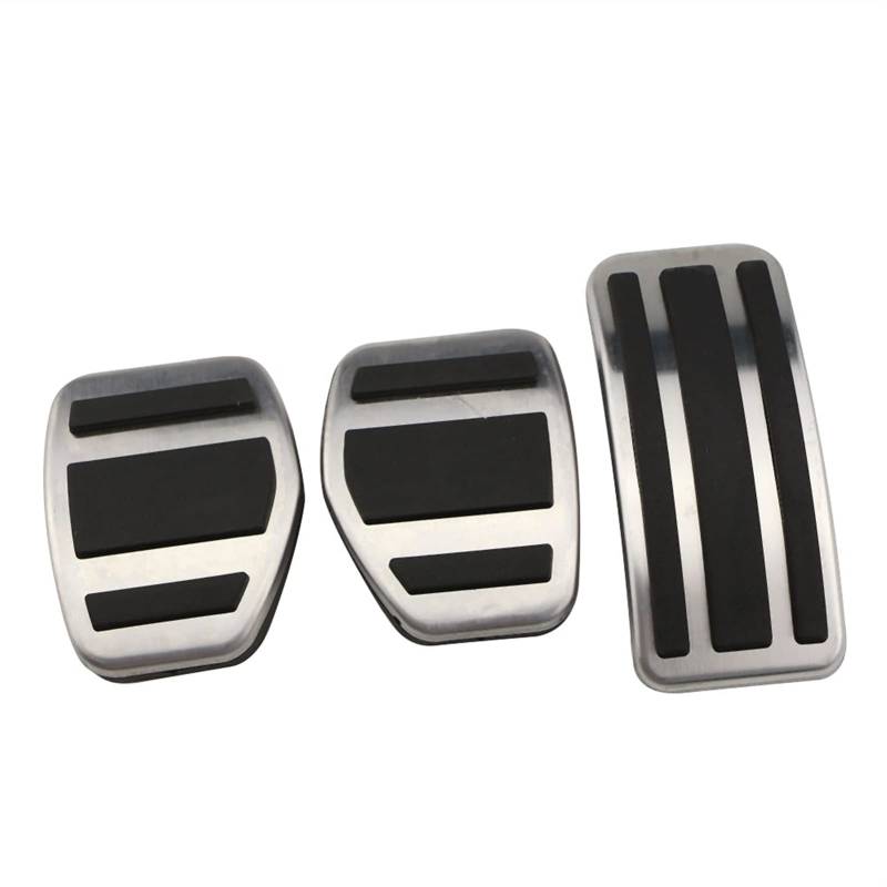Auto Pedale,Pedalkappen Zubehör Gas modifiziert Pedal Pan Pad Plate Passend für Peugeot 207 301 307 208 2008 308 408 Passend für Citroen C3 C4. Passend für DS 3 4 6 DS3 DS4 DS6(MT) von DLZFUDTY