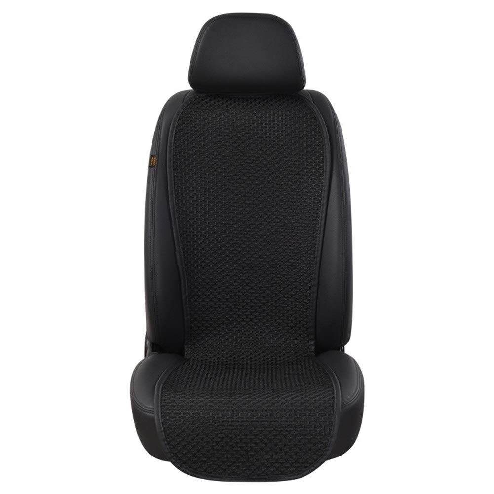 AutositzbezüGe,Auto SitzbezüGe AUTOYOUTH 1PC Ice Silk Breathsitzkissen 4-Farben-Auto-Sitzabdeckung Sommer Universal-Auto-Sitzabdeckungen Schutz(Black 1 Piece) von DLZFUDTY
