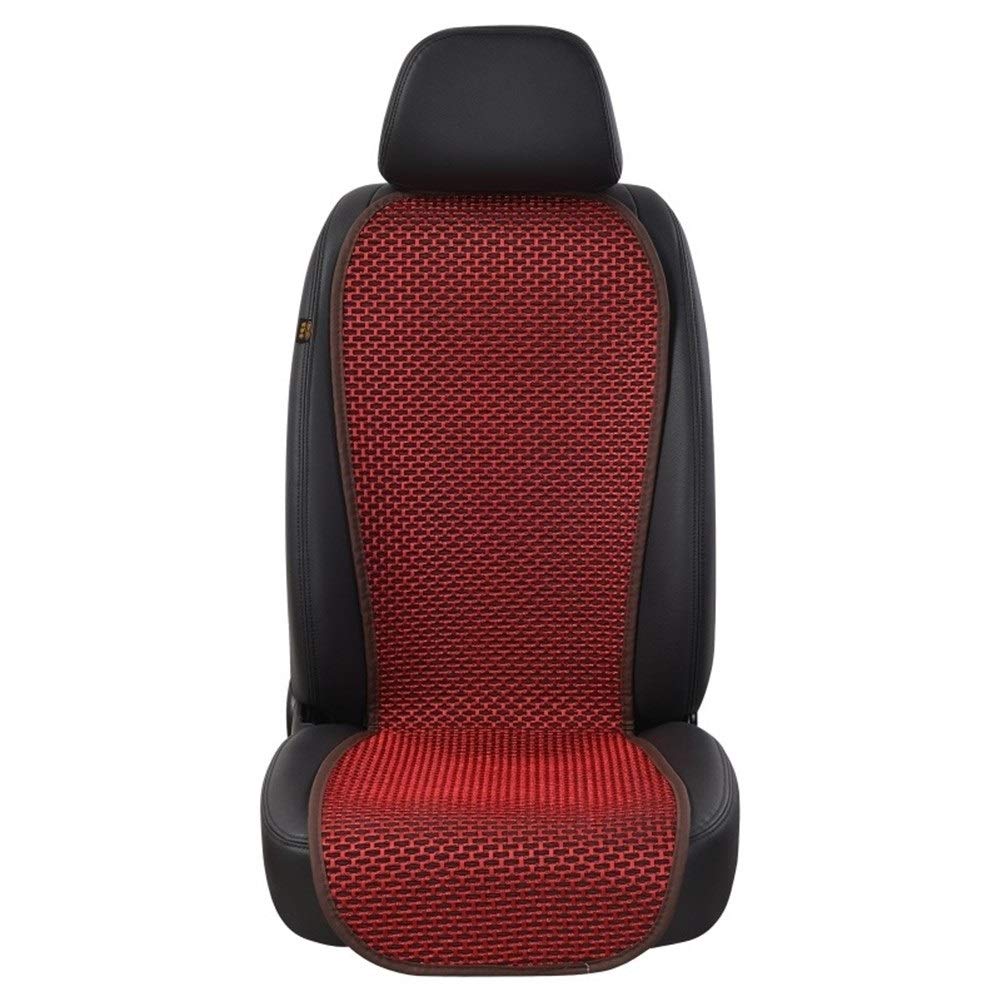 AutositzbezüGe,Auto SitzbezüGe AUTOYOUTH 1PC Ice Silk Breathsitzkissen 4-Farben-Auto-Sitzabdeckung Sommer Universal-Auto-Sitzabdeckungen Schutz(RED 1 Piece) von DLZFUDTY