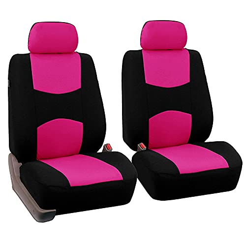 AutositzbezüGe,Auto SitzbezüGe Autositzabdeckungen Full Set Automobile Schutzabdeckung Fahrzeug Universalzubehör(Pink) von DLZFUDTY