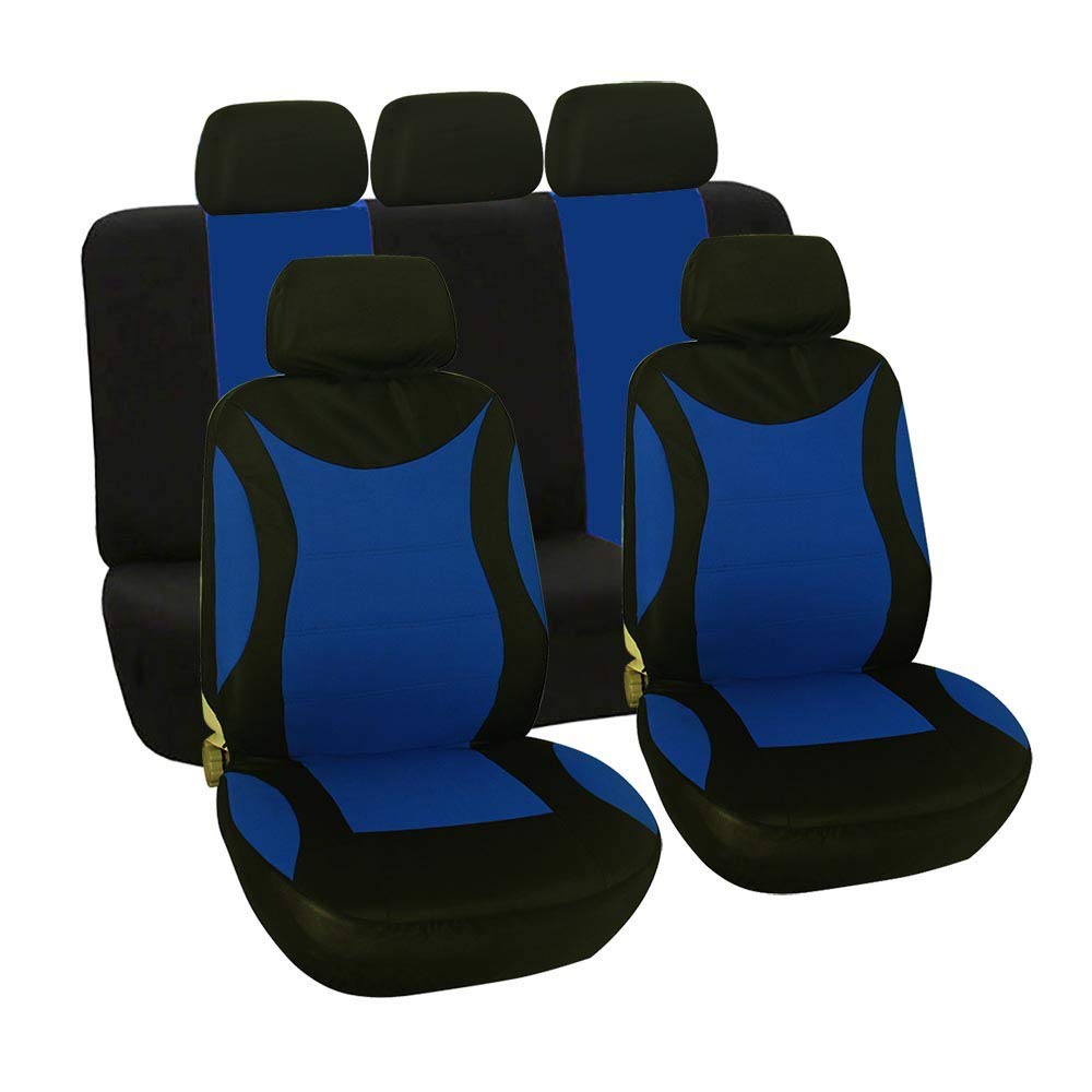 AutositzbezüGe,Auto SitzbezüGe Schwarze Rosa Sitzbezüge for Frauen for Frauen und Erneuerung von Sitzbezüge(Black) von DLZFUDTY