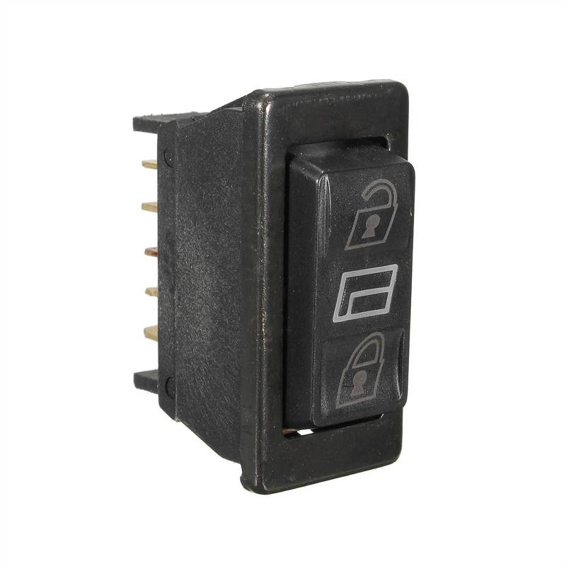Fensterheber Schalter,Fensterheberschalter 3 In 1 5 Pins Universal Auto DPDT Momentary Power Fenster Schalter Power Türverriegelung von DLZFUDTY