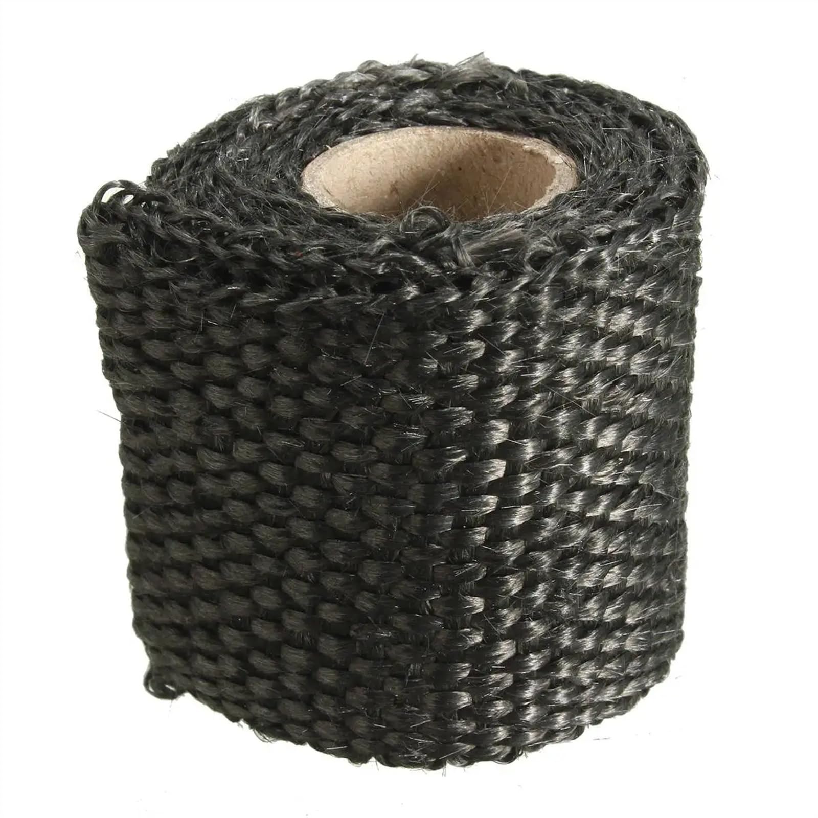 Hitzeschutzband Auspuff,Auspuff Dichtband 1/2 Stück 1M Fiberglas Hitzeschild Rolle Auto Motorrad Auspuff Thermoband Rohr Wärmeband(4pcs) von DLZFUDTY