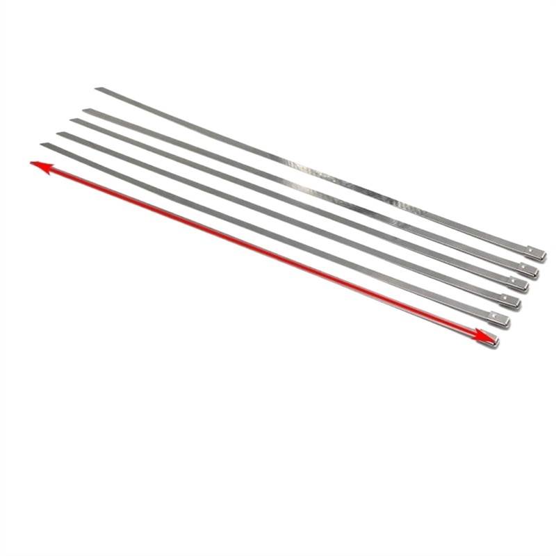 Hitzeschutzband Auspuff,Auspuff Dichtband 5/10/15M Auto Moto Hitzeschild Band Auspuffrohr Wrap Band Isolierung Tuch Rolle(40 pcs Ties) von DLZFUDTY