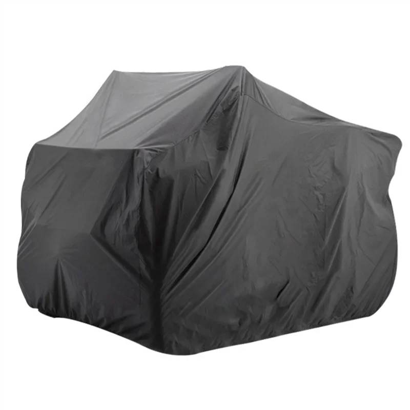 Motorrad Abdeckplane,Motorrad Abdeckplane Outdoor Quad Bike ATV Abdeckung Universal 190T 210D wasserdichte Motorrad Cooter Kart Strand Motorrad Abdeckungen(210D,L) von DLZFUDTY